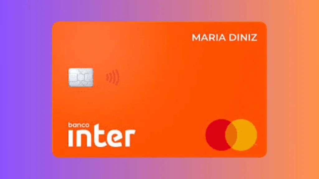 3. Cartão para baixa renda Inter Mastercard: