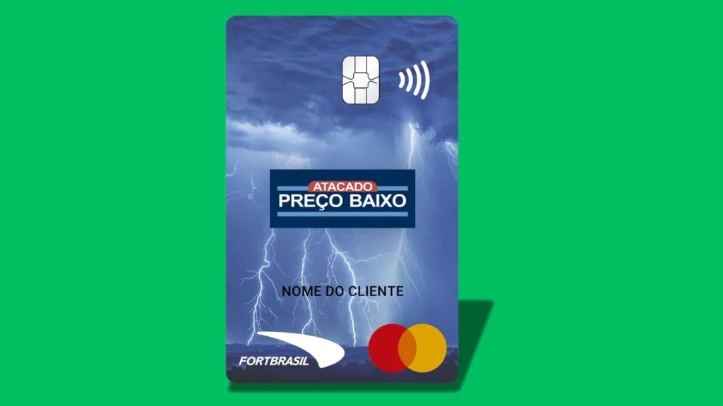 Cartão Atacado Preço Baixo Fortbrasil Mastercard: Aprovando fácil negativado