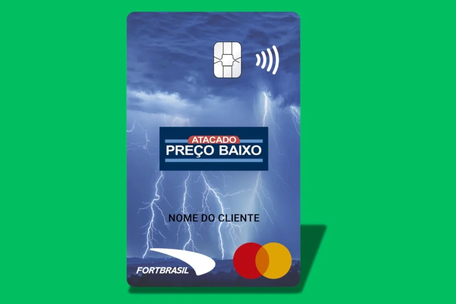 Cartão Atacado Preço Baixo Fortbrasil Mastercard: Aprovando fácil negativado